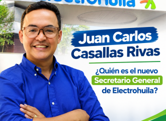 Juan Carlos Casallas Rivas, nuevo Secretario General de Electrohuila. Más de 20 años de experiencia y una trayectoria marcada por resultados.