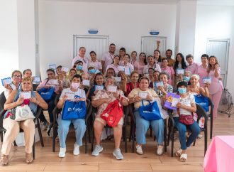 El Moncaleano celebró la vida de sus pacientes en la lucha contra el cáncer de mama